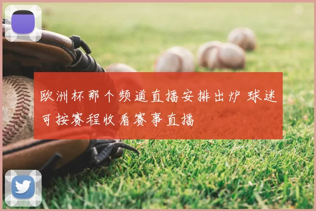 欧洲杯那个频道直播安排出炉 球迷可按赛程收看赛事直播